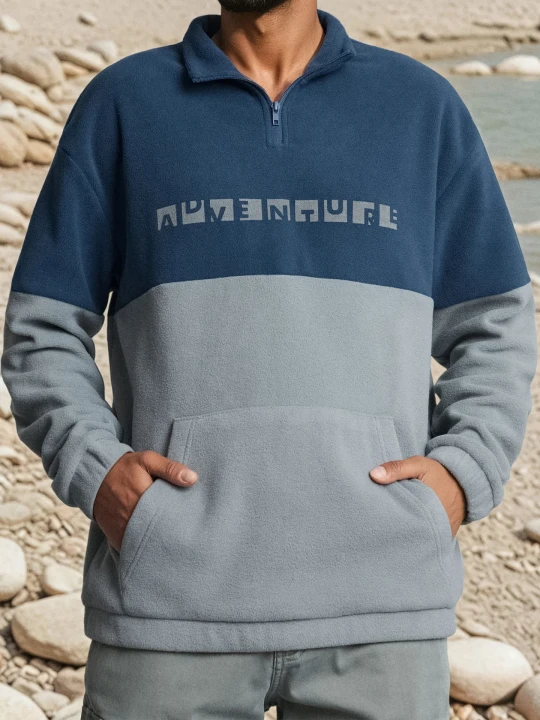 Zdjęcie produktu Sinsay - Bluza polarowa - niebieski