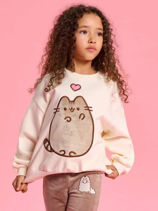 Zdjęcie produktu Sinsay - Bluza Pusheen the Cat - pomarańczowy