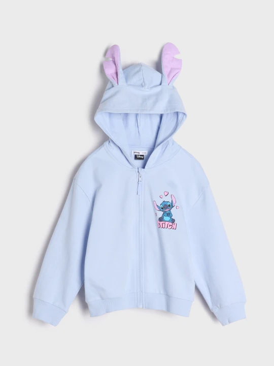 Zdjęcie produktu Sinsay - Bluza Stitch - błękitny