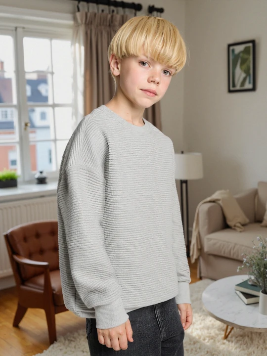 Zdjęcie produktu Sinsay - Bluza crewneck - szary