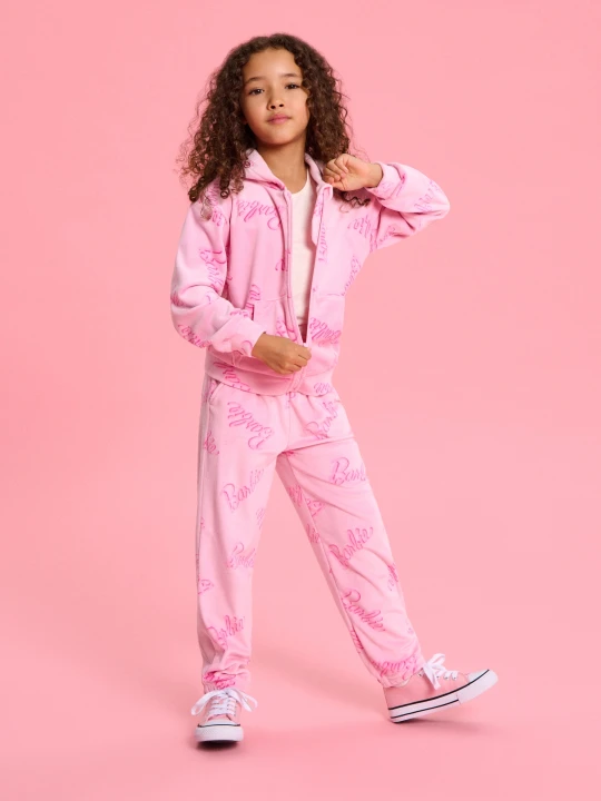 Zdjęcie produktu Sinsay - Bluza z kapturem Barbie - różowy