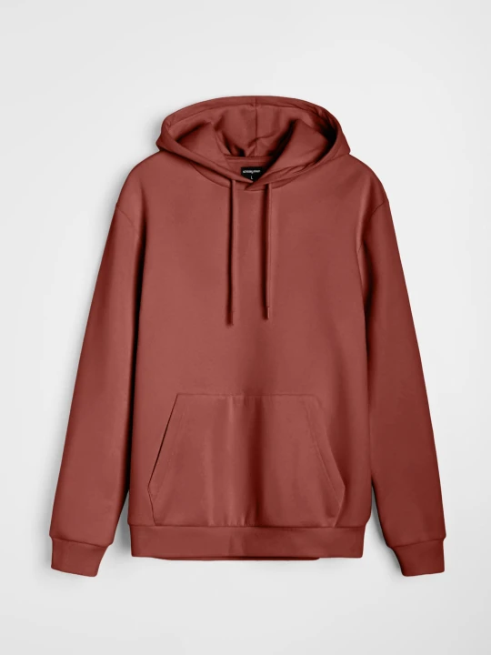 Zdjęcie produktu Sinsay - Bluza z kapturem basic - czerwony