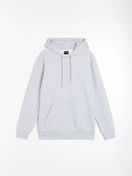 Zdjęcie produktu Sinsay - Bluza z kapturem basic - szary