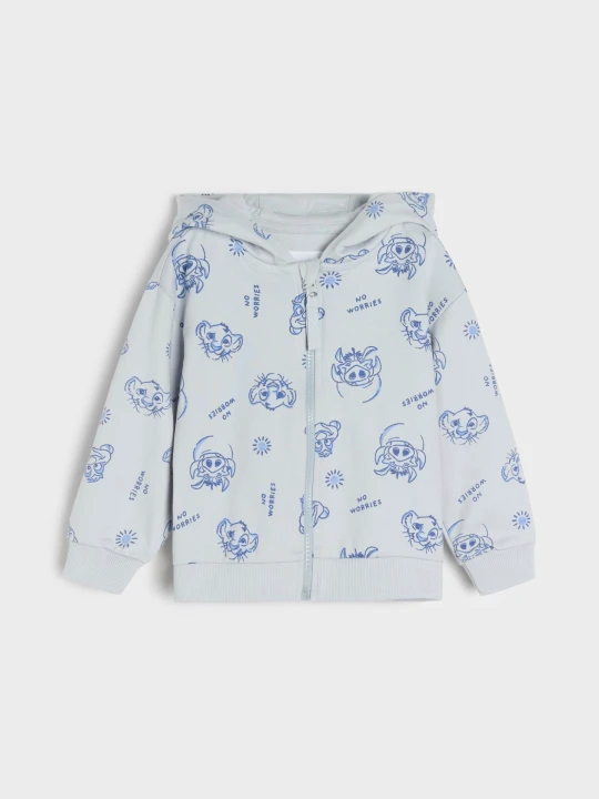 Zdjęcie produktu Sinsay - Bluza z kapturem Król Lew - szary