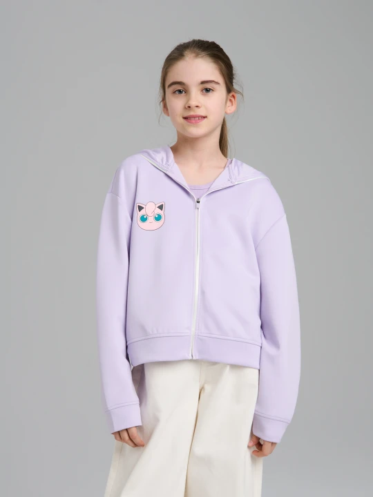Zdjęcie produktu Sinsay - Bluza z kapturem na zamek Pokémon - fioletowy
