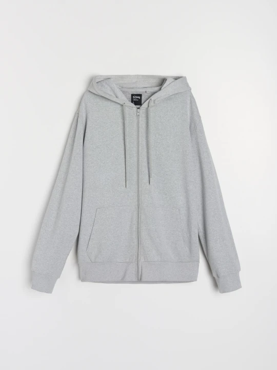 Zdjęcie produktu Sinsay - Bluza z kapturem - szary