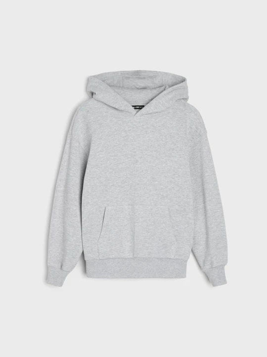 Zdjęcie produktu Sinsay - Bluza z kapturem - szary