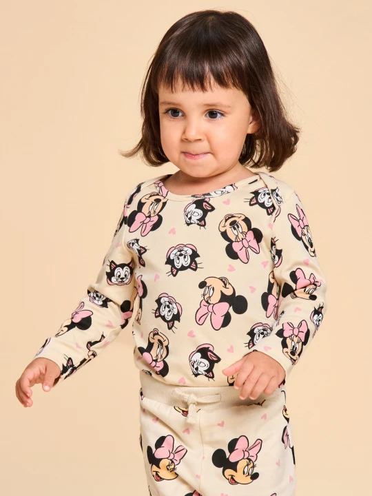 Zdjęcie produktu Sinsay - Body 2 pack Minnie Mouse - różowy