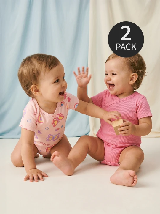 Zdjęcie produktu Sinsay - Body 2 pack - różowy