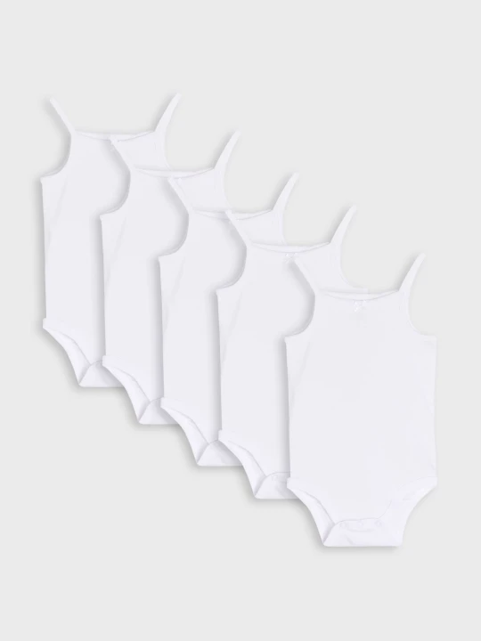Zdjęcie produktu Sinsay - Body 5 pack - biały