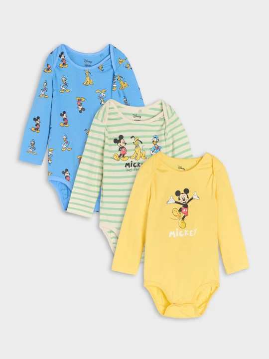Zdjęcie produktu Sinsay - Body Disney 3 pack - kremowy