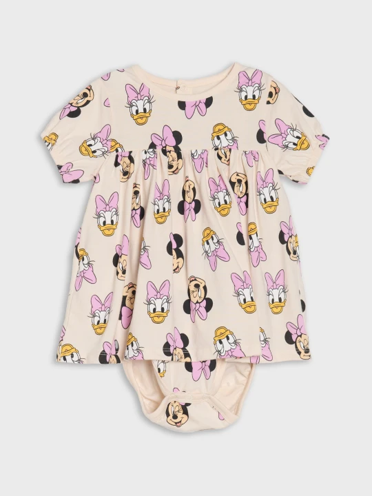 Zdjęcie produktu Sinsay - Body z sukienką Disney - kremowy