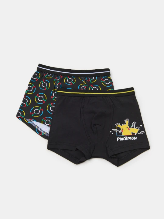 Zdjęcie produktu Sinsay - Bokserki 2 pack Pokémon - czarny