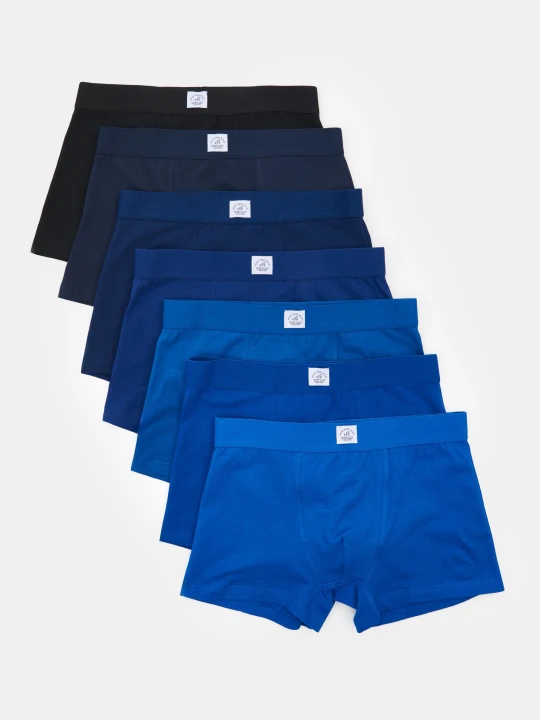 Zdjęcie produktu Sinsay - Bokserki classic 7 pack - granatowy