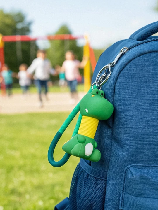 Zdjęcie produktu Sinsay - Brelok dinozaur z zawieszką - wielobarwny