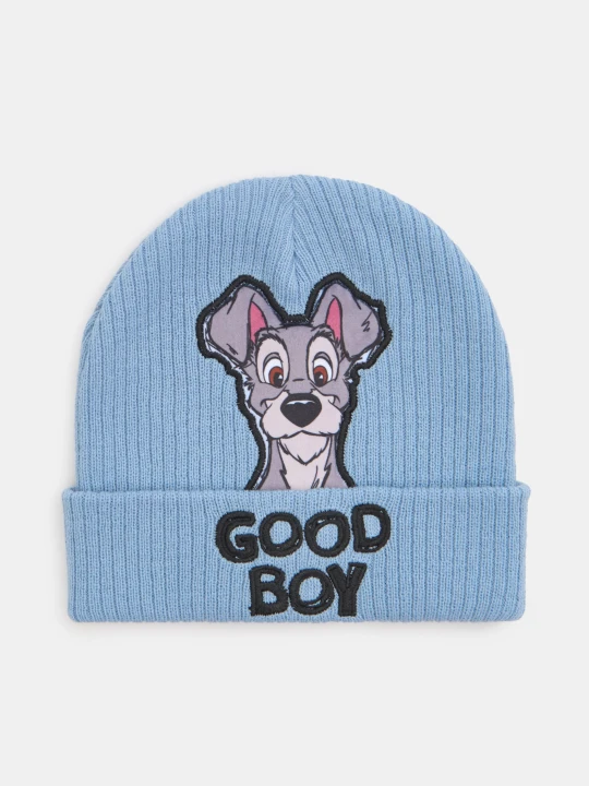 Zdjęcie produktu Sinsay - Czapka beanie Lady and the Tramp - błękitny