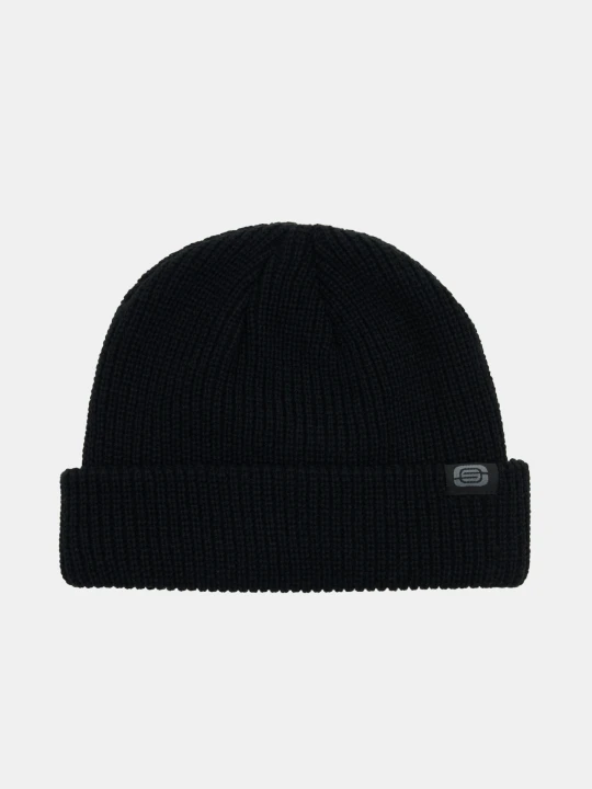 Zdjęcie produktu Sinsay - Czapka beanie z naszywką - czarny