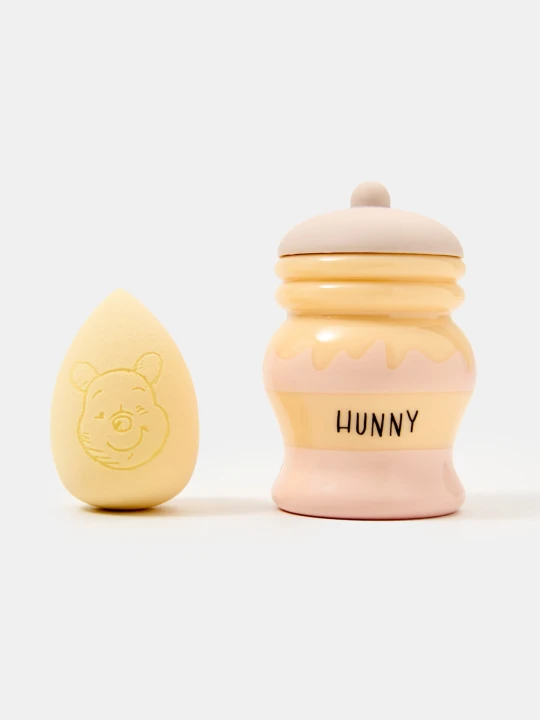 Zdjęcie produktu Sinsay - Gąbka do makijażu z etui Winnie the Pooh - żółty