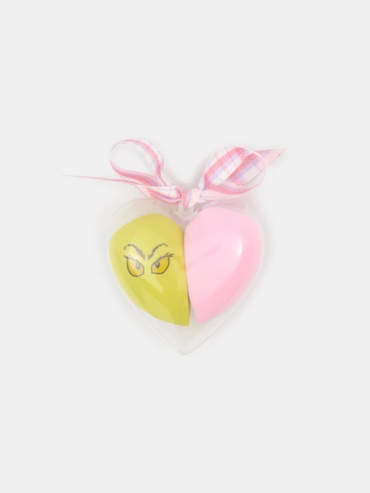 Zdjęcie produktu Sinsay - Gąbki do makijażu 2 pack Grinch - wielobarwny