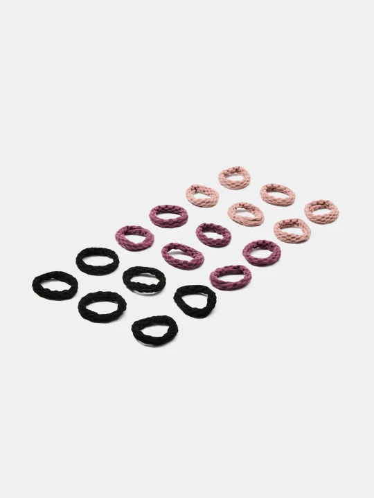 Zdjęcie produktu Sinsay - Gumki do włosów 18 pack - wielobarwny