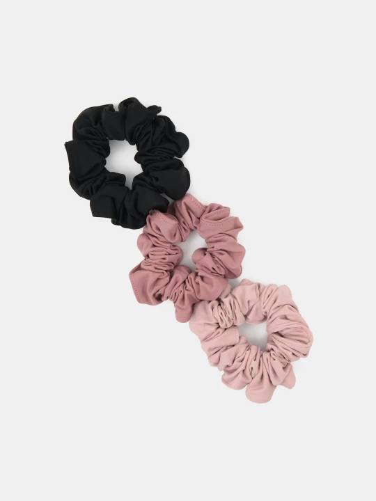 Zdjęcie produktu Sinsay - Gumki do włosów scrunchie 3 pack - wielobarwny