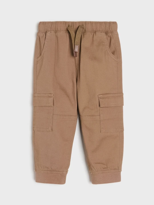 Zdjęcie produktu Sinsay - Jeansy cargo jogger - beżowy