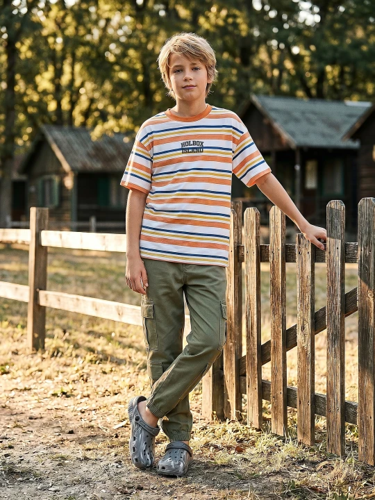 Zdjęcie produktu Sinsay - Jeansy cargo - zielony