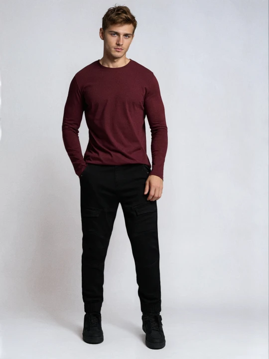 Zdjęcie produktu Sinsay - Jeansy jogger - czarny