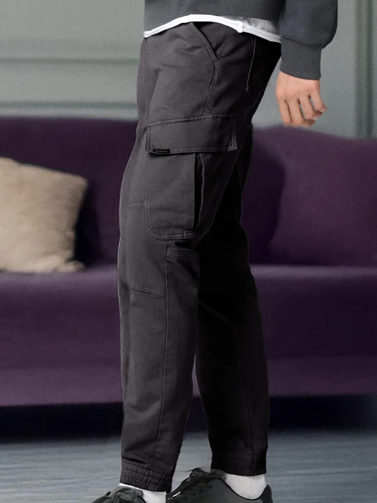 Zdjęcie produktu Sinsay - Jeansy regular jogger fit - szary