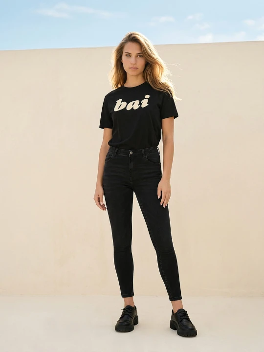 Zdjęcie produktu Sinsay - Jeansy skinny fit - czarny
