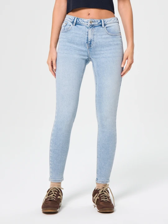 Zdjęcie produktu Sinsay - Jeansy skinny - niebieski