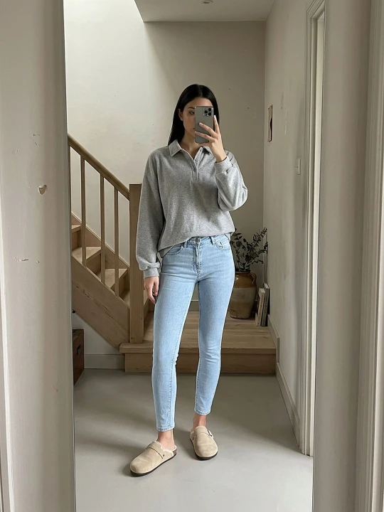 Zdjęcie produktu Sinsay - Jeansy skinny - niebieski