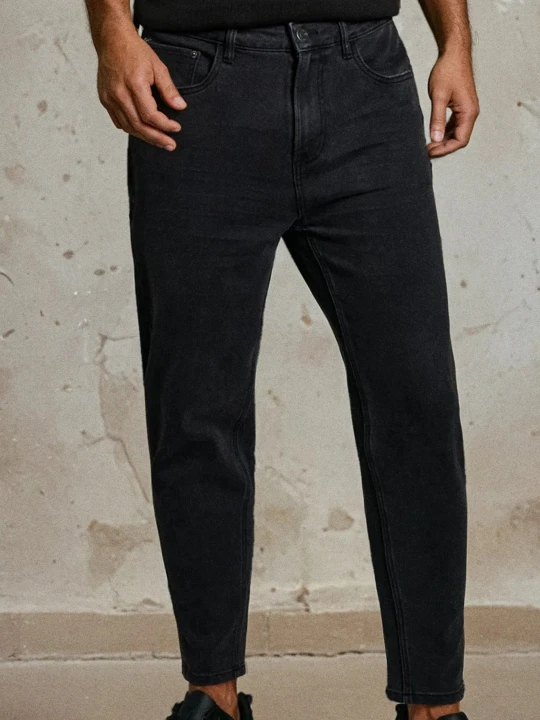 Zdjęcie produktu Sinsay - Jeansy slim fit - czarny