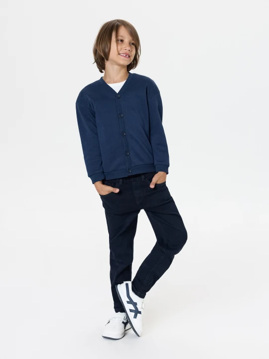 Zdjęcie produktu Sinsay - Jeansy slim fit - granatowy