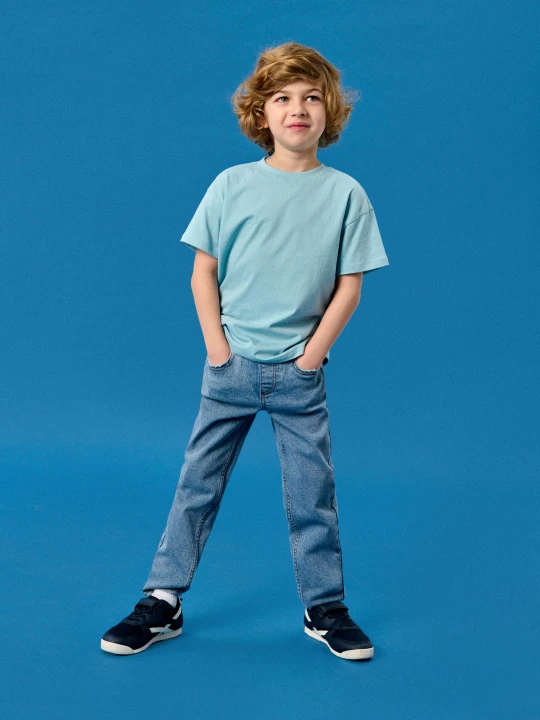 Zdjęcie produktu Sinsay - Jeansy slim fit - niebieski
