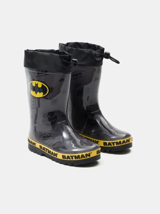 Zdjęcie produktu Sinsay - Kalosze z lampkami LED Batman - szary