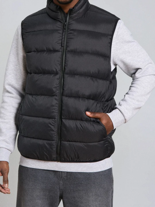 Zdjęcie produktu Sinsay - Kamizelka puffer - czarny