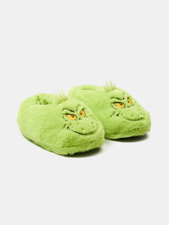Zdjęcie produktu Sinsay - Kapcie Grinch - zielony