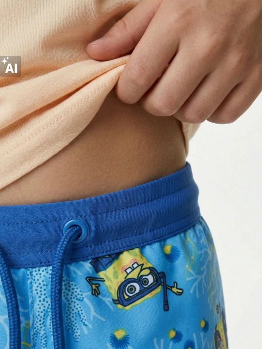 Zdjęcie produktu Sinsay - Kąpielówki SpongeBob - wielobarwny