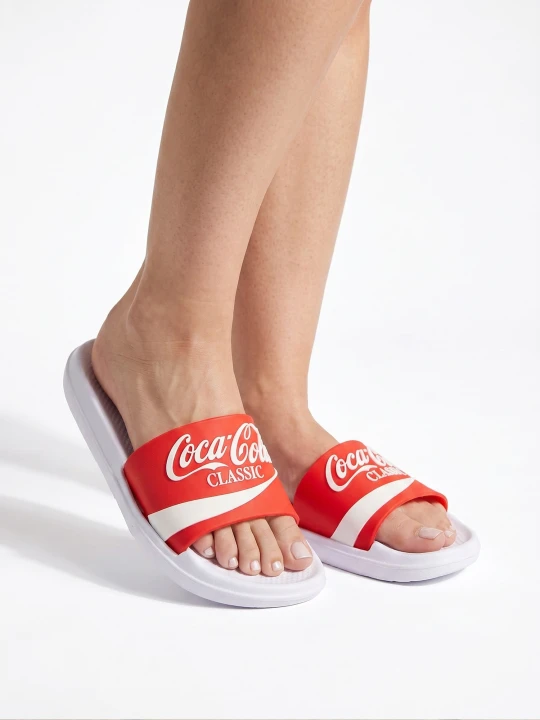 Zdjęcie produktu Sinsay - Klapki Coca-Cola - wielobarwny