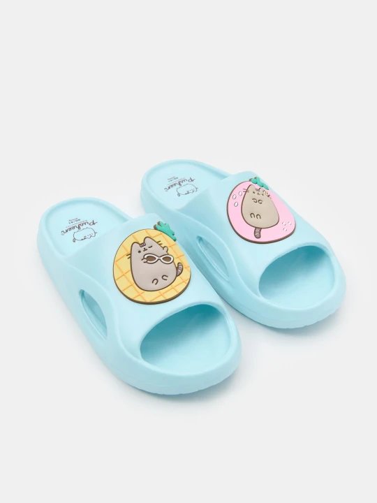 Zdjęcie produktu Sinsay - Klapki Pusheen the Cat - niebieski