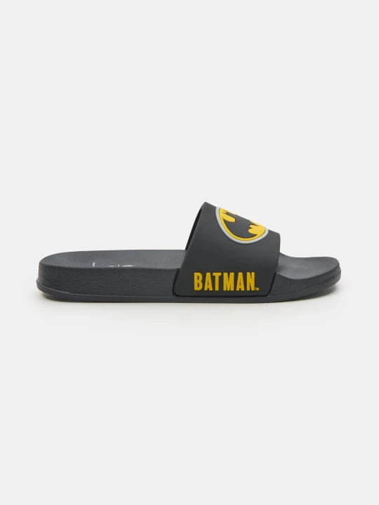 Zdjęcie produktu Sinsay - Klapki z aplikacjami 3D Batman - czarny