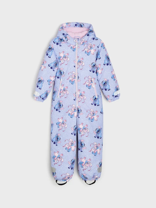 Zdjęcie produktu Sinsay - Kombinezon narciarski z odblaskowymi elementami Stitch - błękitny