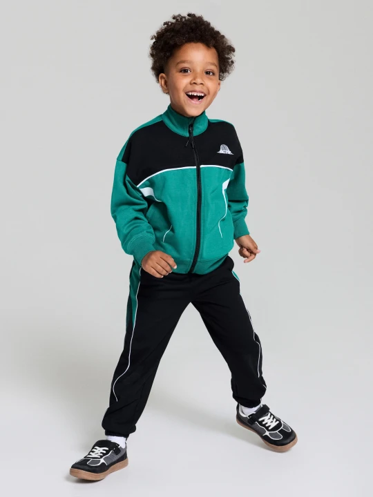 Zdjęcie produktu Sinsay - Komplet: bluza i spodnie Active - zielony