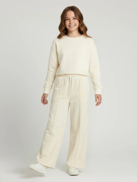 Zdjęcie produktu Sinsay - Komplet: bluza i spodnie - beżowy