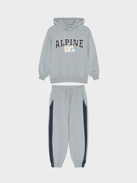 Zdjęcie produktu Sinsay - Komplet: bluza i spodnie - szary