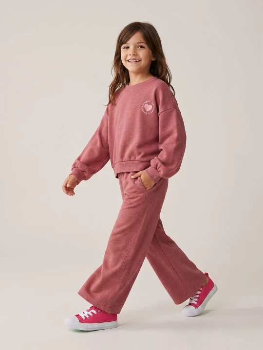 Zdjęcie produktu Sinsay - Komplet: bluza i spodnie z dzianiny fleece - wielobarwny