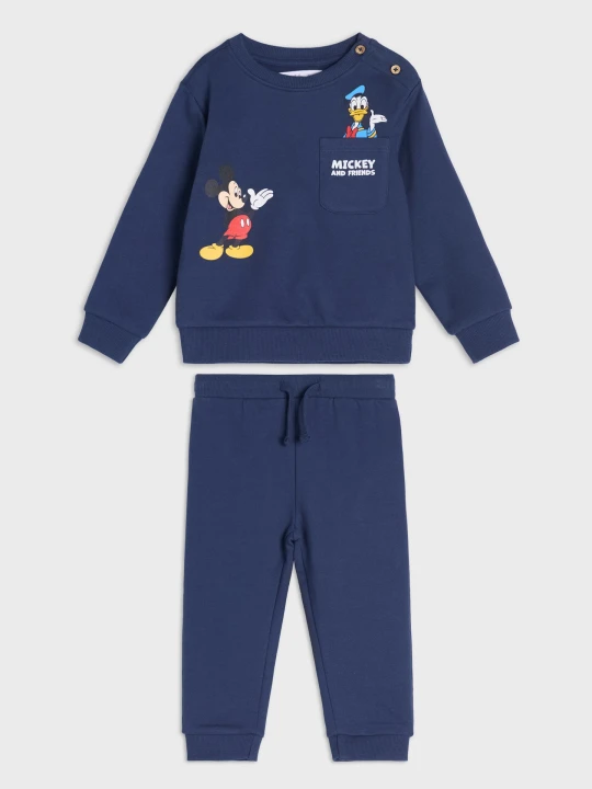 Zdjęcie produktu Sinsay - Komplet dresowy Myszka Miki - granatowy