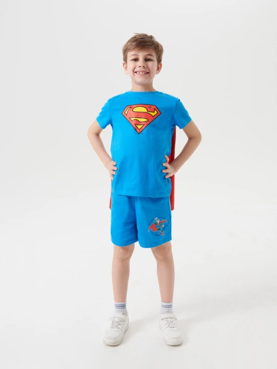 Zdjęcie produktu Sinsay - Komplet dzianinowy Superman - niebieski