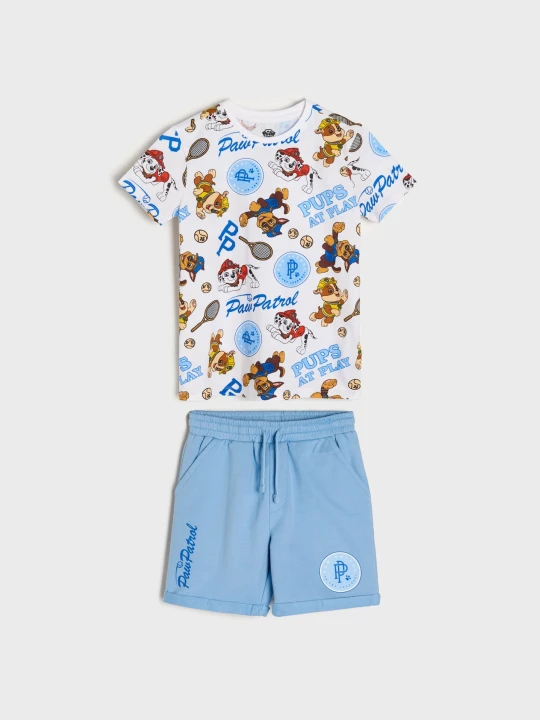 Zdjęcie produktu Sinsay - Komplet: koszulka i szorty PAW Patrol - wielobarwny